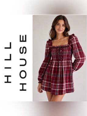Hill House Scarlett mini nap dress -size M